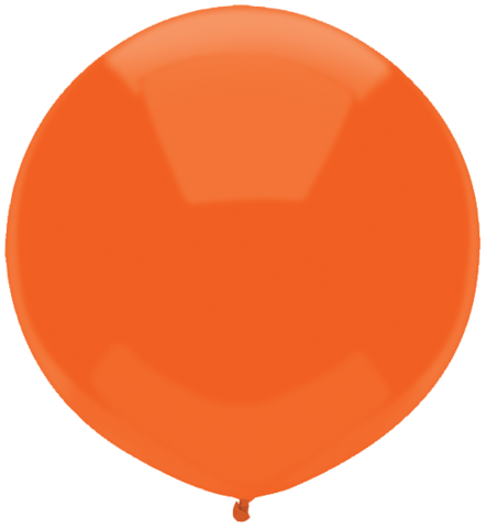 Latex 17"(43cm) Bright Orange Latex Balloons Pack Of 50