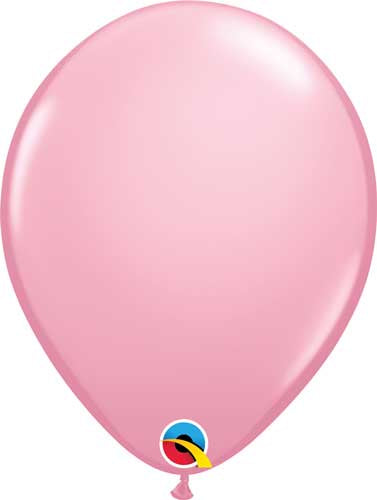 LATEX 16"(40CM) STANDARD PINK LATEX BALLOONS PACK OF 50