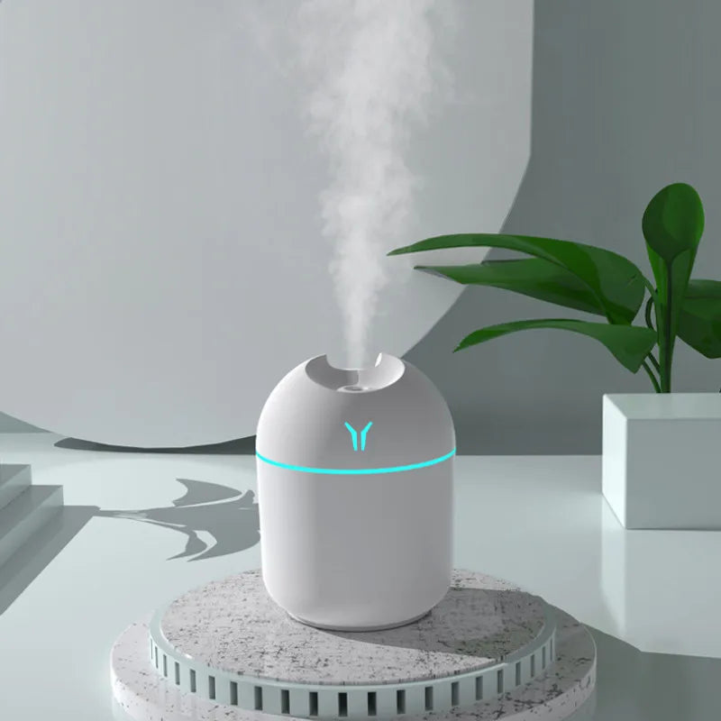 hot sale 250ml Air Humidifier Diffuser USB Mist Maker Mini Humidificador with night light