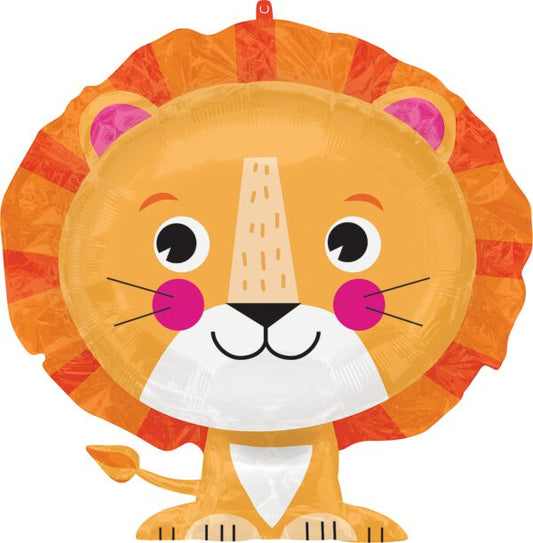 Anagram Large Lion Foil Supershape 24inch(60cm) Balloon