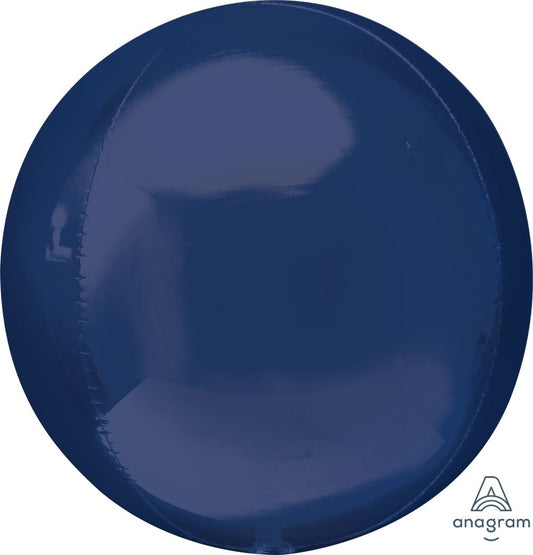 ORBZ FOIL BALLOON NAVY BLUE 40CM(16INCH)