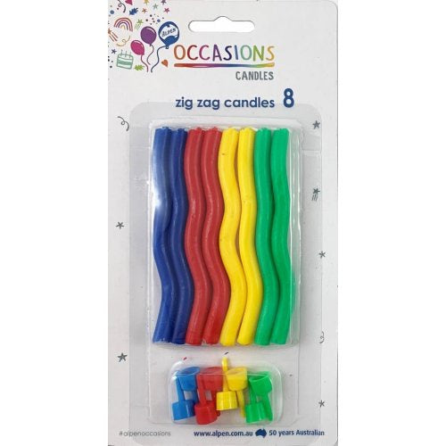 Zig Zag Candles P8