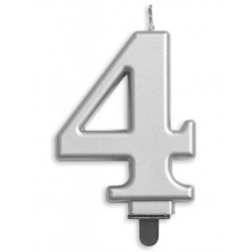 #4 Silver Jumbo Candle P1