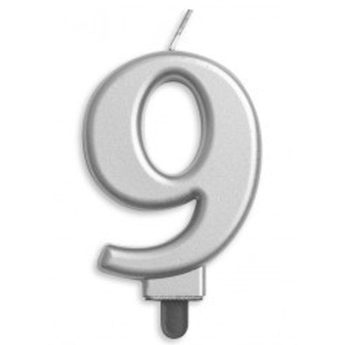 #9 Silver Jumbo Candle P1