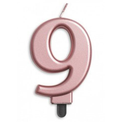 #9 Rose Gold Jumbo Candle P1
