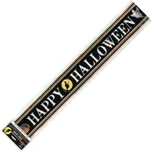GHOSTLY HLWN PRISMATIC FOIL BANNER 3.6m (12')