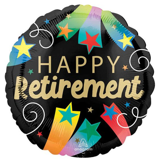 Happy Retirement Foil Balloon 45cm