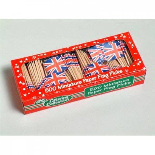 Uk Flag Pick Pack Of 500