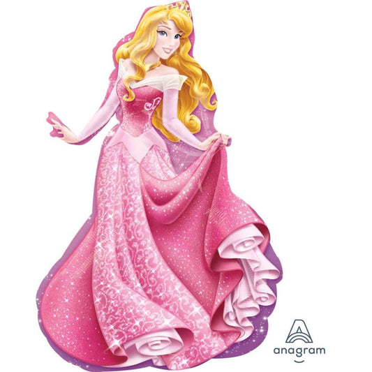 Princess Sleeping Beauty Foil Balloon – 58cm x 86cm XL Self-Sealing (SS) – Pack of 1