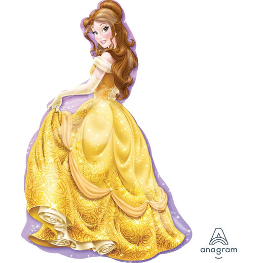 Princess Belle Foil Balloon – 60cm x 99cm XL Self-Sealing (SS) – Pack of 1