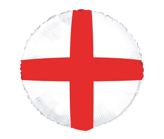 England Flag Foil Balloon 45cm
