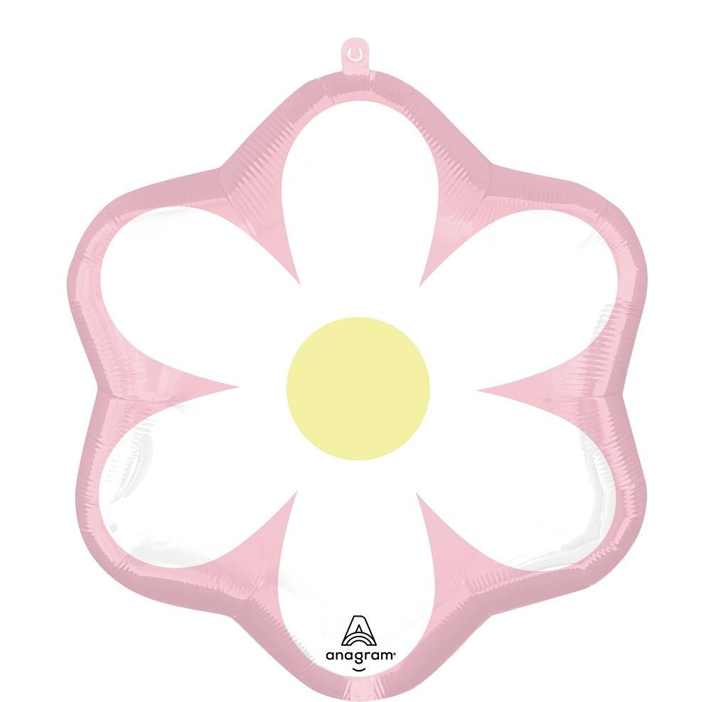 Little Daisy Shaped Foil Balloon 21" (53x55cm)