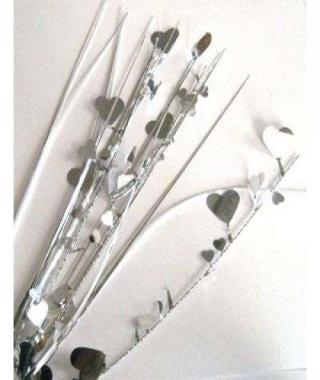 Hearts Silver Spray