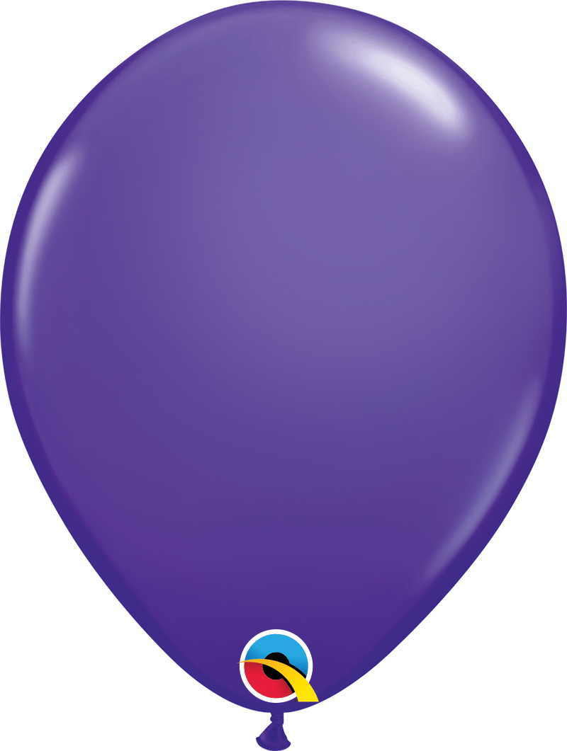 5" Balloon Standard Purple Violet Latex Balloons Pack Of 100
