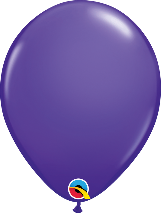 5" Balloon Standard Purple Violet Latex Balloons Pack Of 100