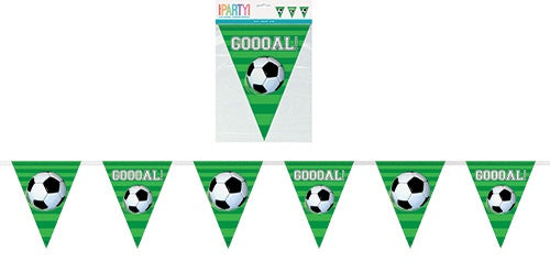 3d Soccer 12ft Flag Banner