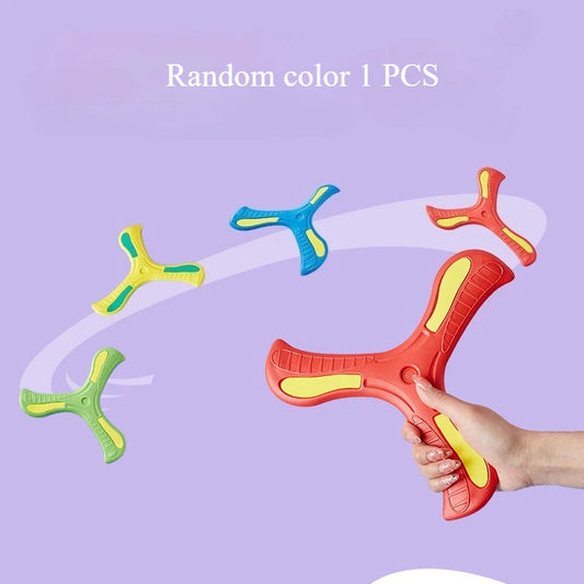 Children Holiday Outdoor Parent-Child Interactive Games Stress Relief Sports Toy Shamrock Boomerang Holiday Gift