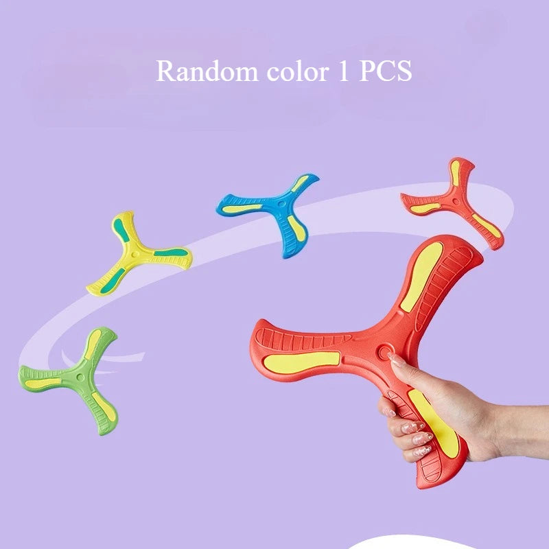 Children Holiday Outdoor Parent-Child Interactive Games Stress Relief Sports Toy Shamrock Boomerang Holiday Gift