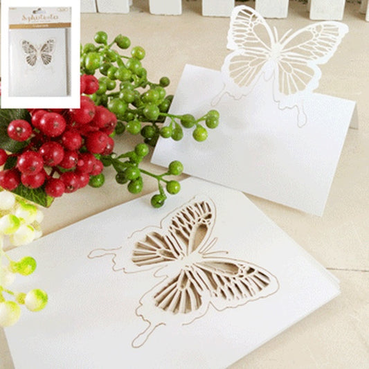 Place Cards Butterfly Pack Of 12