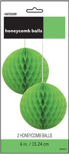 Honeycomb Balls - Lime Green