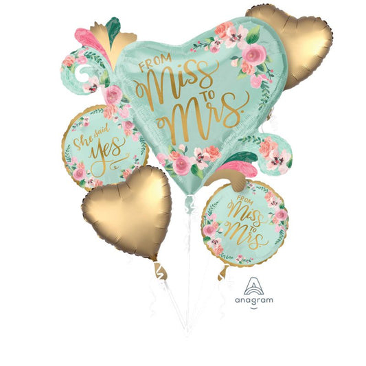 Bouquet Mint To Be Pack of 5