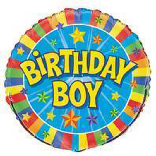 Birthday Boy 45cm (18") Foil Balloon