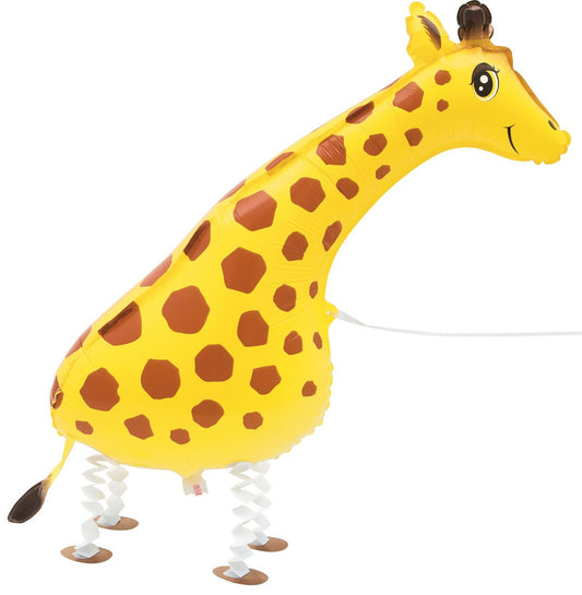 Walking Giraffe Foil Balloon 86.3cm (34 Inch)