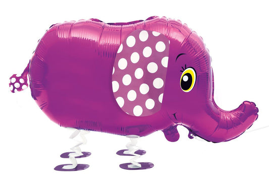 WALKING ELEPHANT FOIL BALLOON 81.2CM (32 INCH)