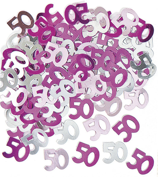 GLITZ PINK CONFETTI .5oz - 50