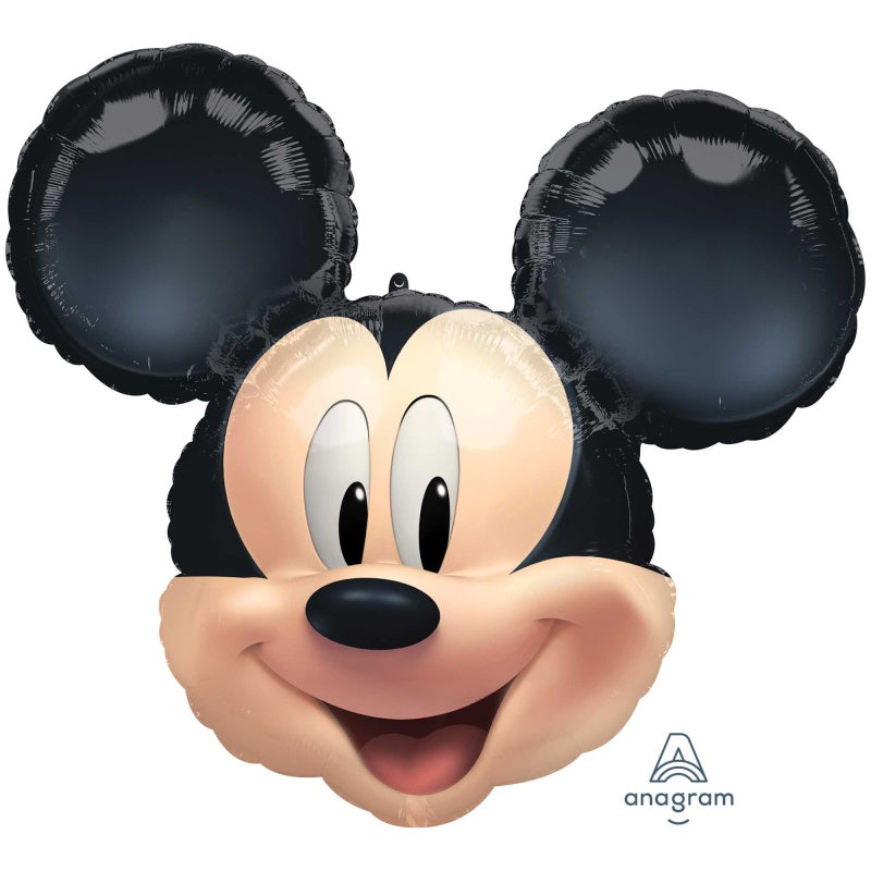 SuperShape Mickey Mouse Forever Foil Balloon – 63cm x 55cm (Self-Sealing)