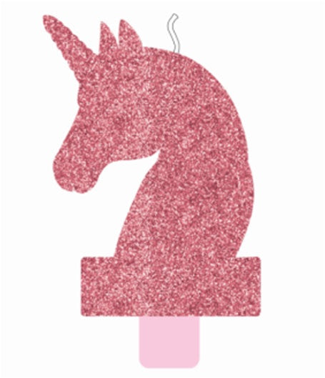 Magical Unicorn Glitter Candle