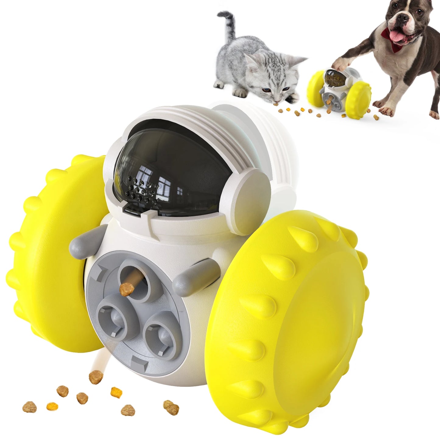 Interactive Dog Toy for Small Medium Large Dogs Cats Leaking Food Puppy Slow Feeder Pet Treat Dispenser Toys Chihuahua Supplies