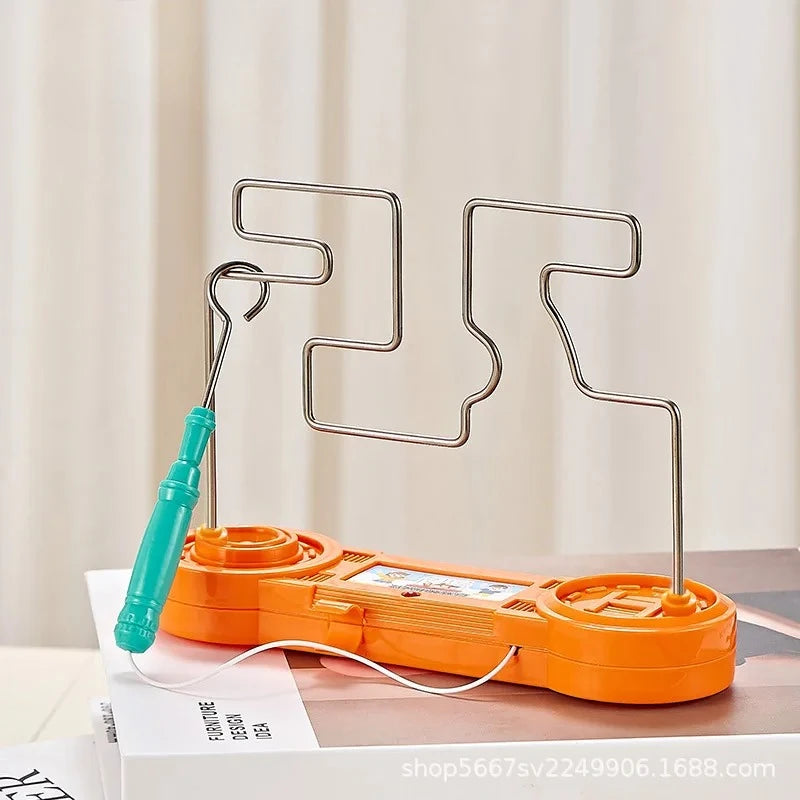 Kids Electric Shock Toy Education Electric Touch Maze Game Party Funny Game Science Experiment Toys for Children Best Gift