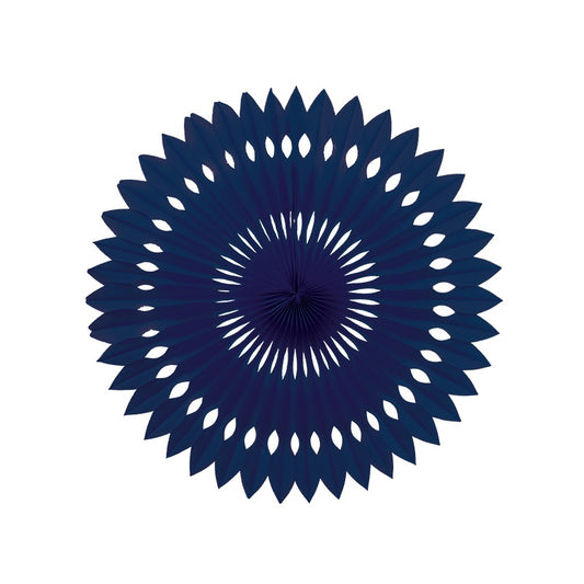 Hanging Fan Navy Blue 40cm Pack Of 1