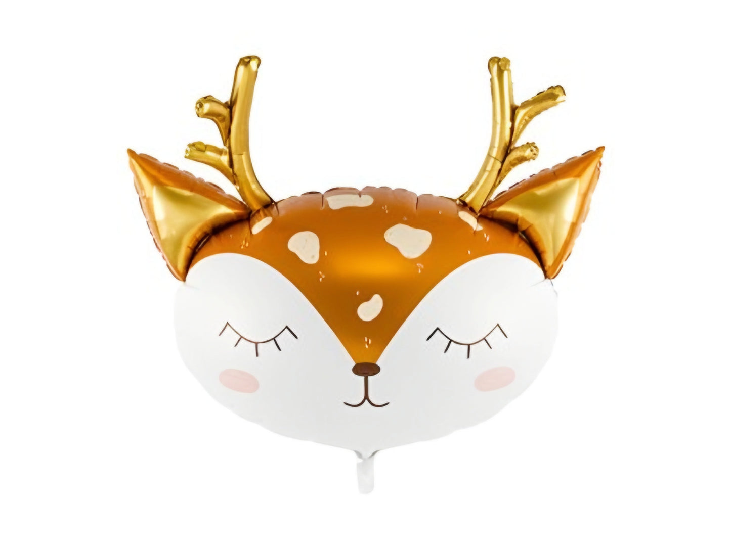 Deer Head SuperShape Foil Balloon 73x64cm Large Party Decoration