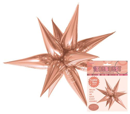Glitz Starburst Rose Gold