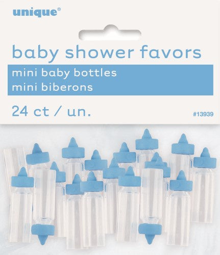 MINI BABY BOTTLE BLUE PACK OF 24