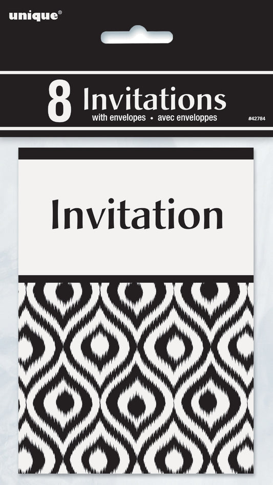 Invitations Moroccan Ikat Pk8