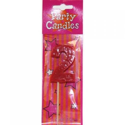 CANDLE LARGE NUMBER REFILL- 2