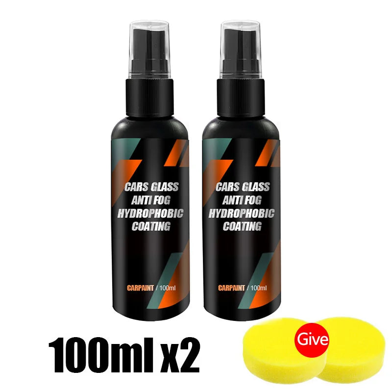 Auto Water Repellent Spray Anti Rain Coating For Cars Glass Hydrophobic Anti-rain Car Liquid Windshield Mirror Water Repellent