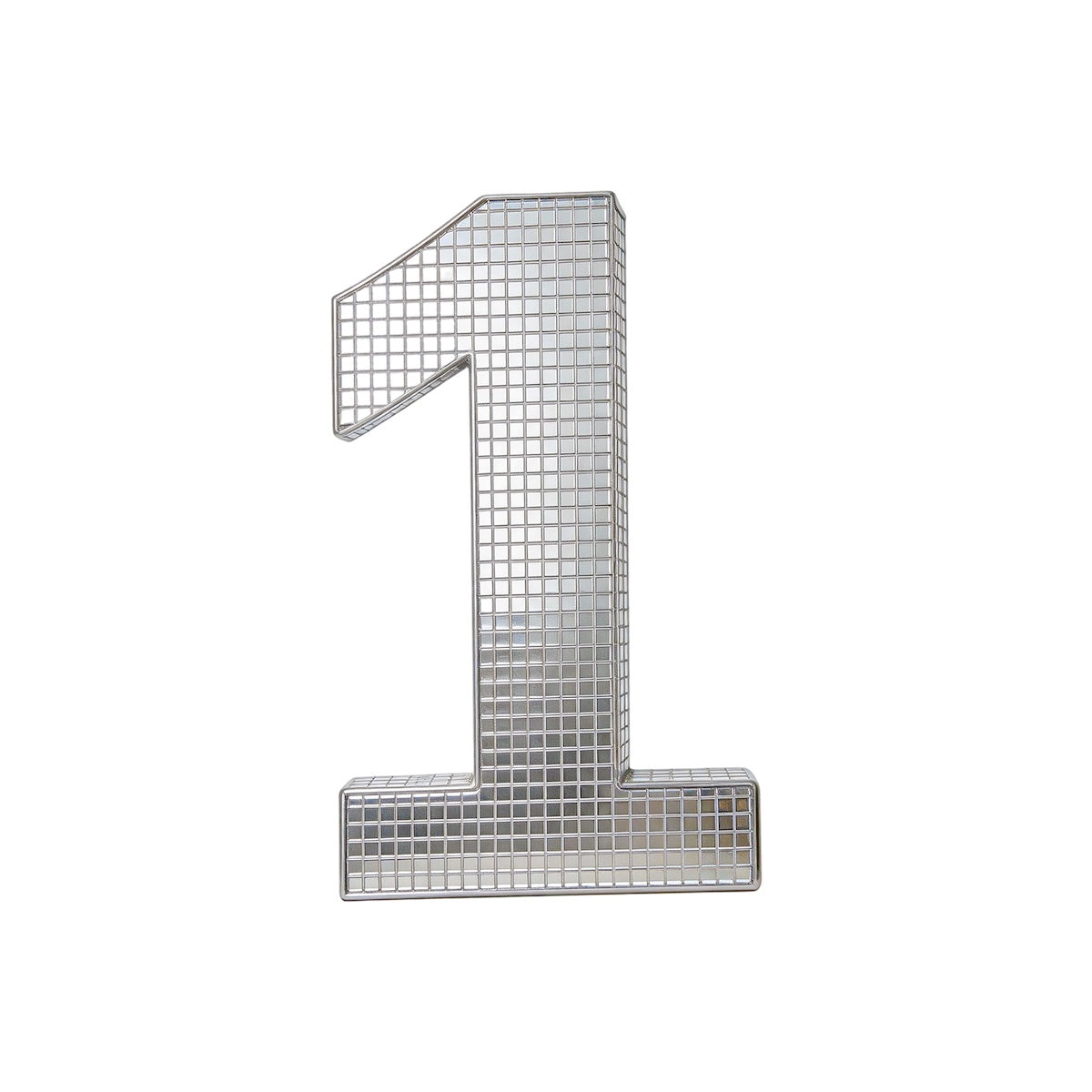 Disco Number 1 Foil Balloon 20cm