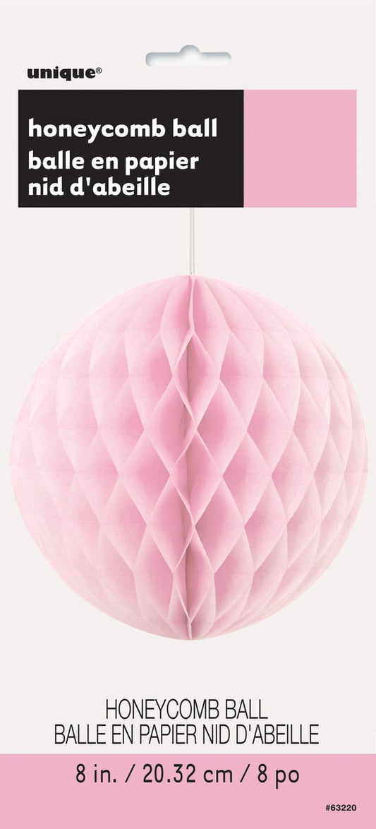 Lovely Pink Honeycomb Ball Decoration 20cm