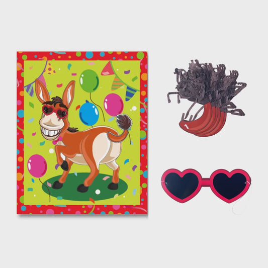 Pin the Tail Donkey Game