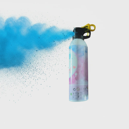 Gender Reveal Powder Blaster – Blue (250g–260g) – Nitrogen Powered Party Cannon