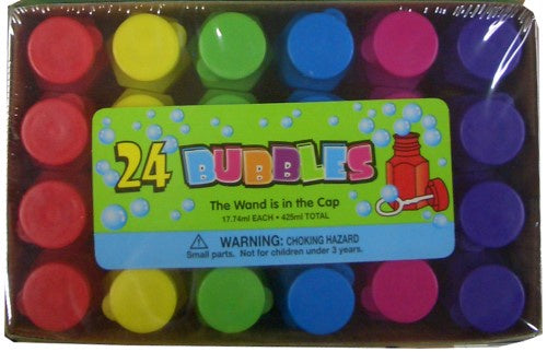 Party Bubbles Mix Different Color Bottles Pack Of 24