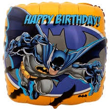 Batman 18" Happy Birthday Foil Balloon