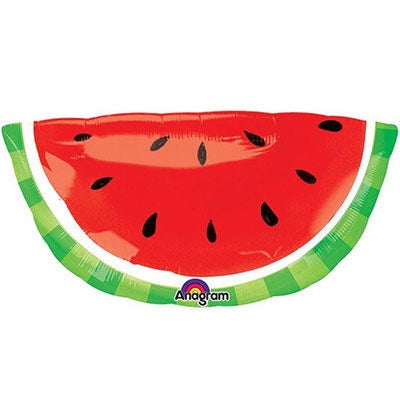 Large Foil Supershape Balloon Watermelon