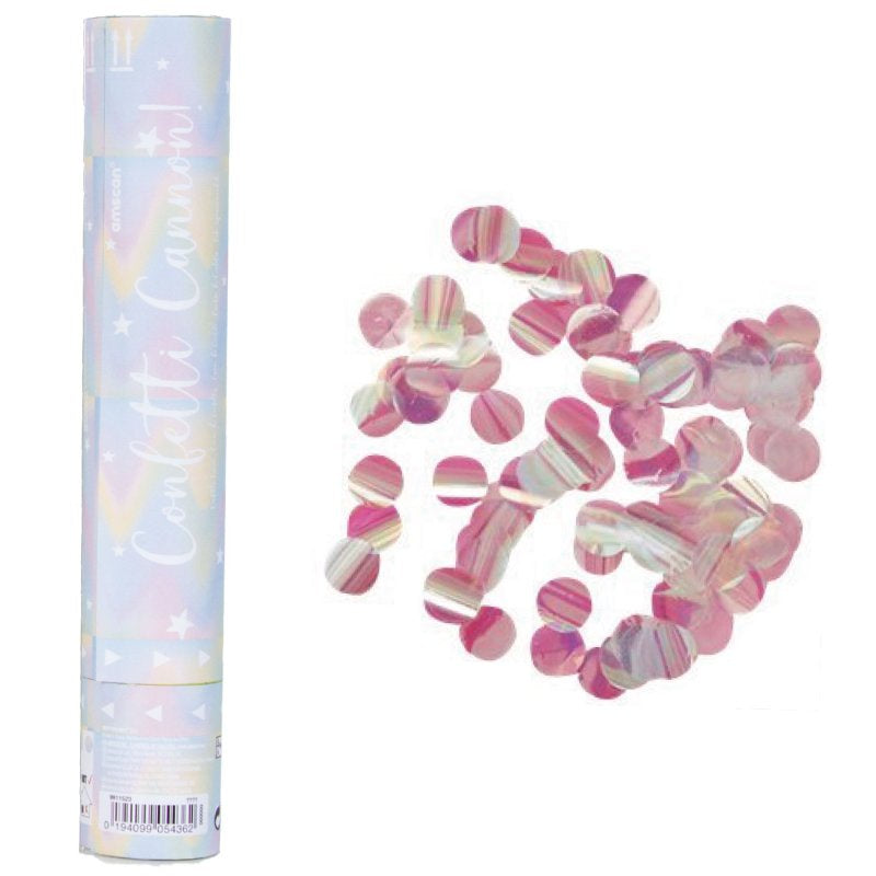 Confetti Popper Iridescent Colors 24cm