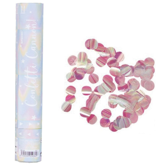Confetti Popper Iridescent Colors 24cm