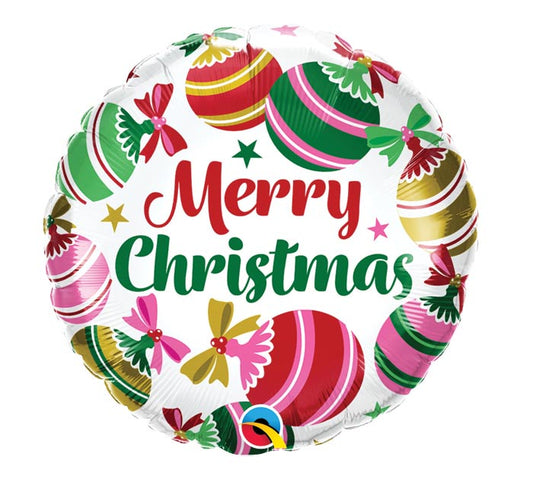 Christmas Ornaments & Stars Foil Balloon 18"(45cm)